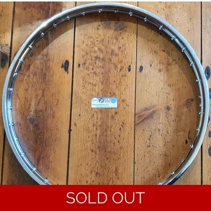 Universal 19 x 1.25 chrome rim.
